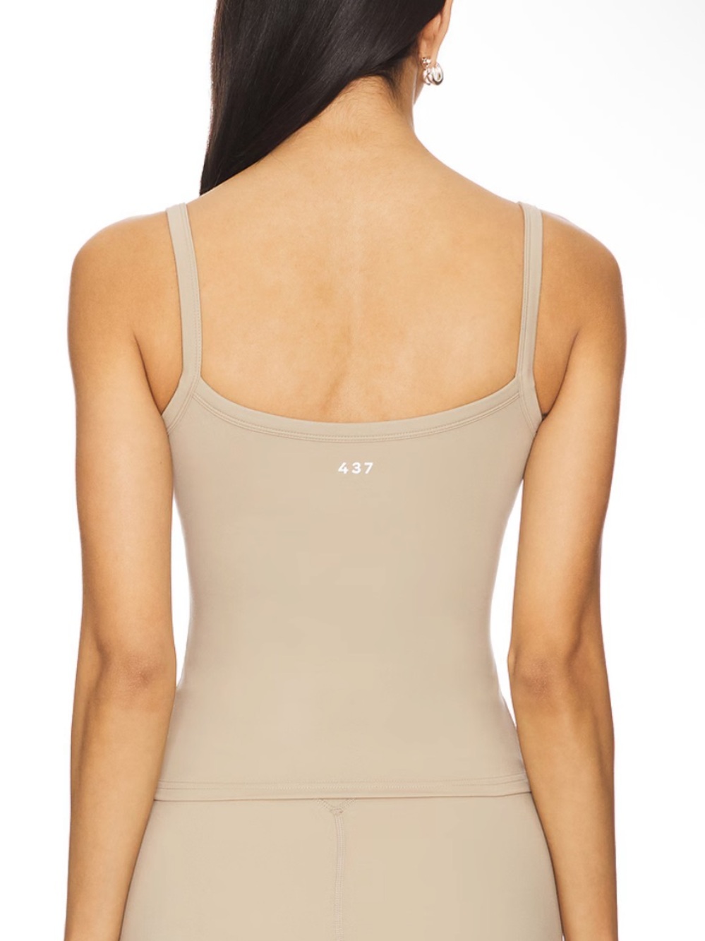 437 The Minimalist Tank and The Essentials Legging Set in Cappuccino